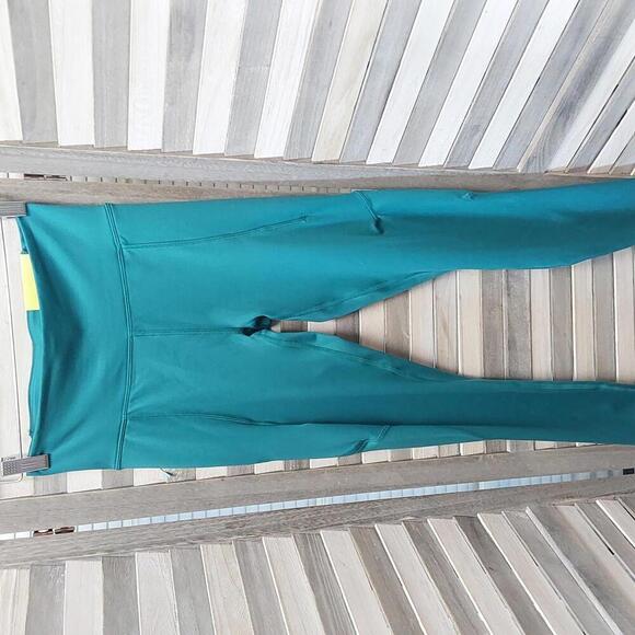High Rise Turquoise Green Legging | All in Motion | XS - Picture 1 of 8